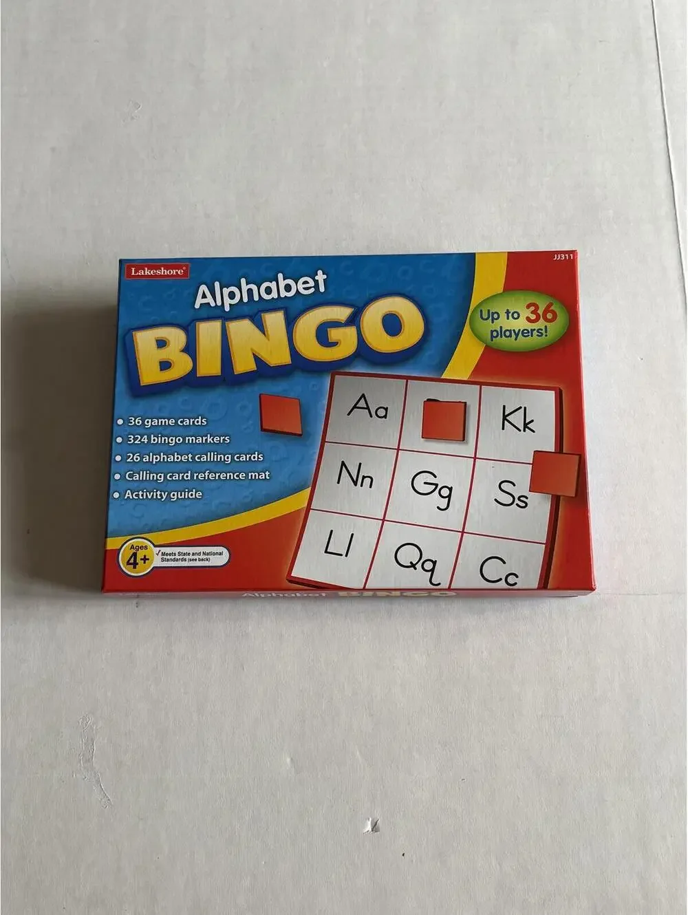 Lakeshore Alphabet Bingo